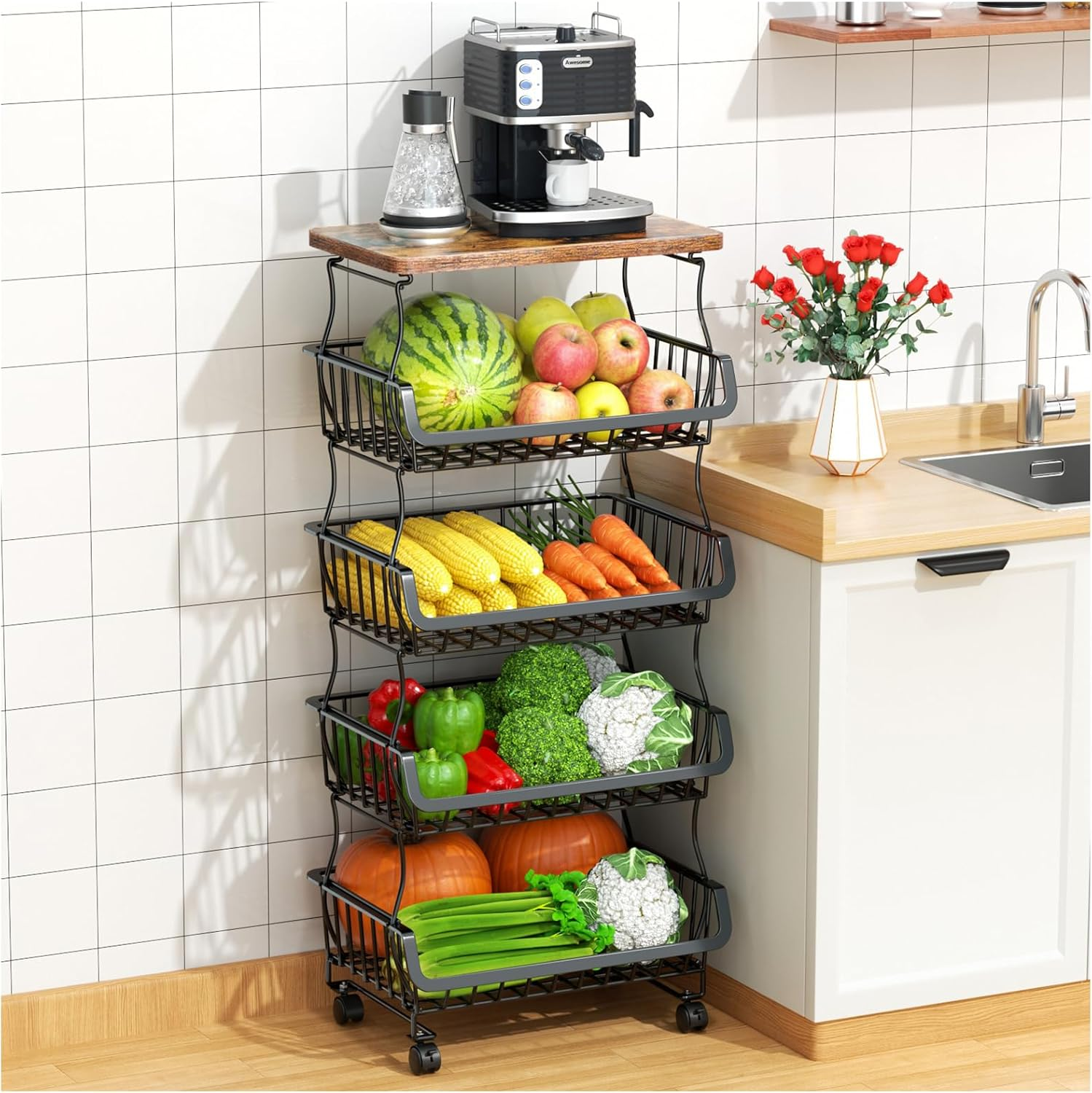 Make your pantry pretty and practical