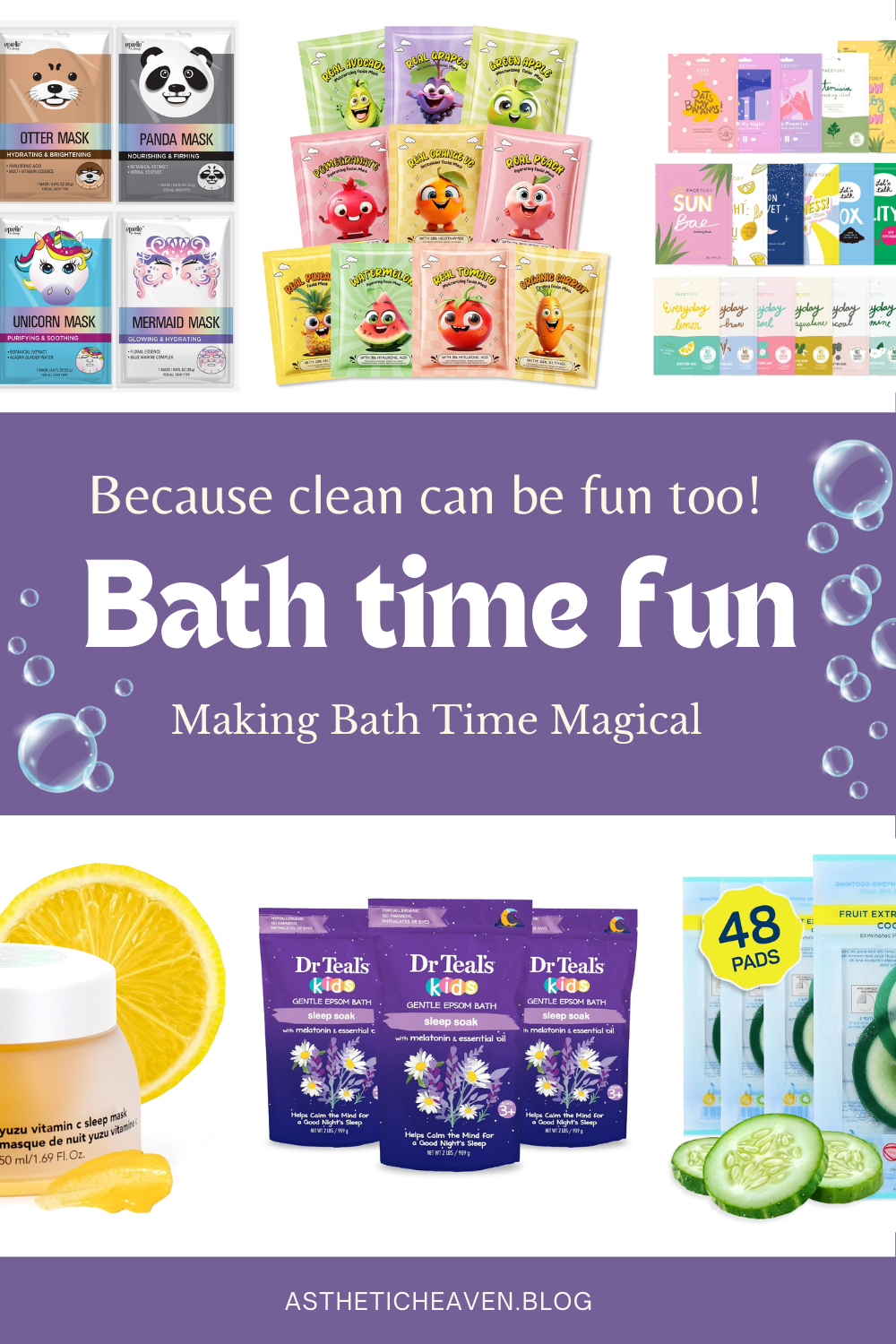 Make Bath Time Fun for Your Kids!